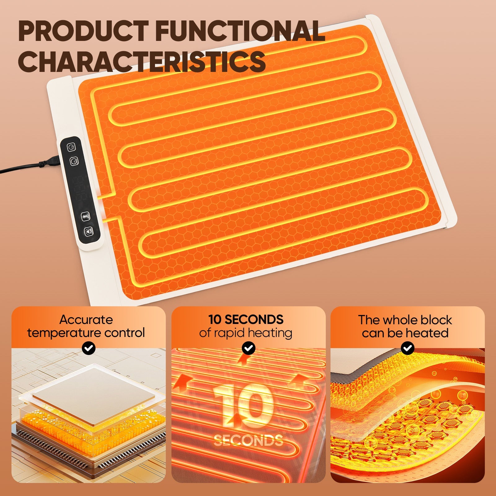 SAKER® Food Warming Mat