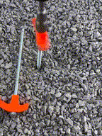 Sakerplus 8" Screw in Tent Stakes