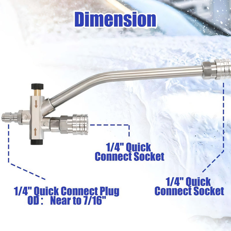 Saker® Foam Cannon Dual Connector Accessory