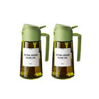Sakerplus 2-in-1 Glass Oil Sprayer and Dispenser