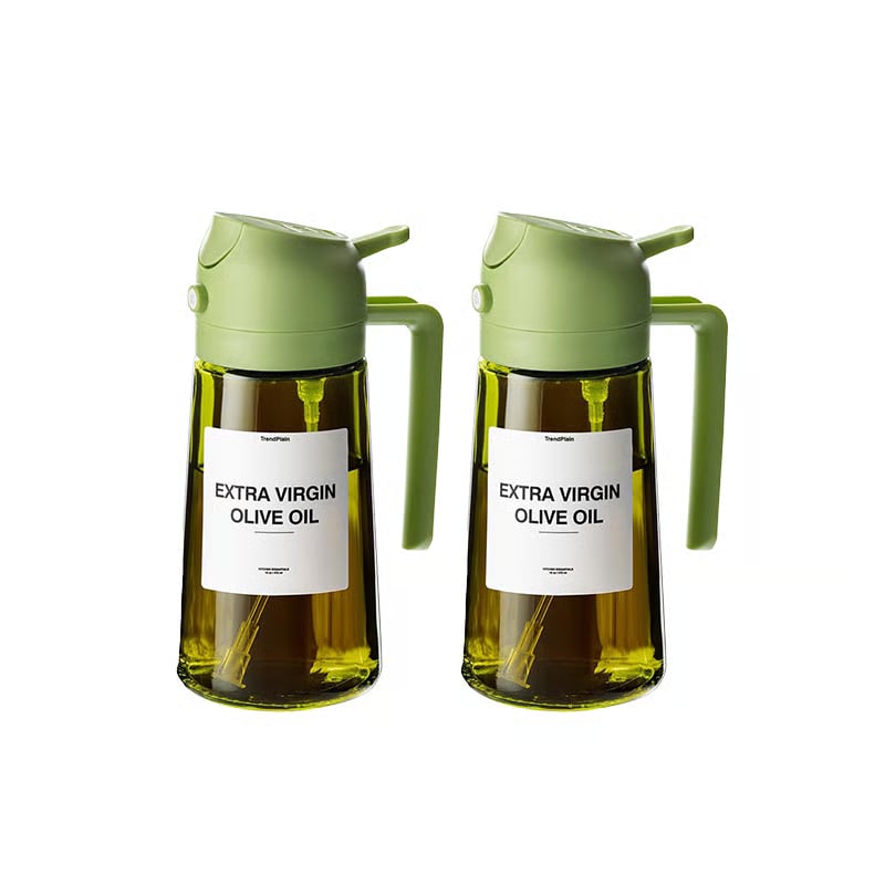 Sakerplus 2-in-1 Glass Oil Sprayer and Dispenser