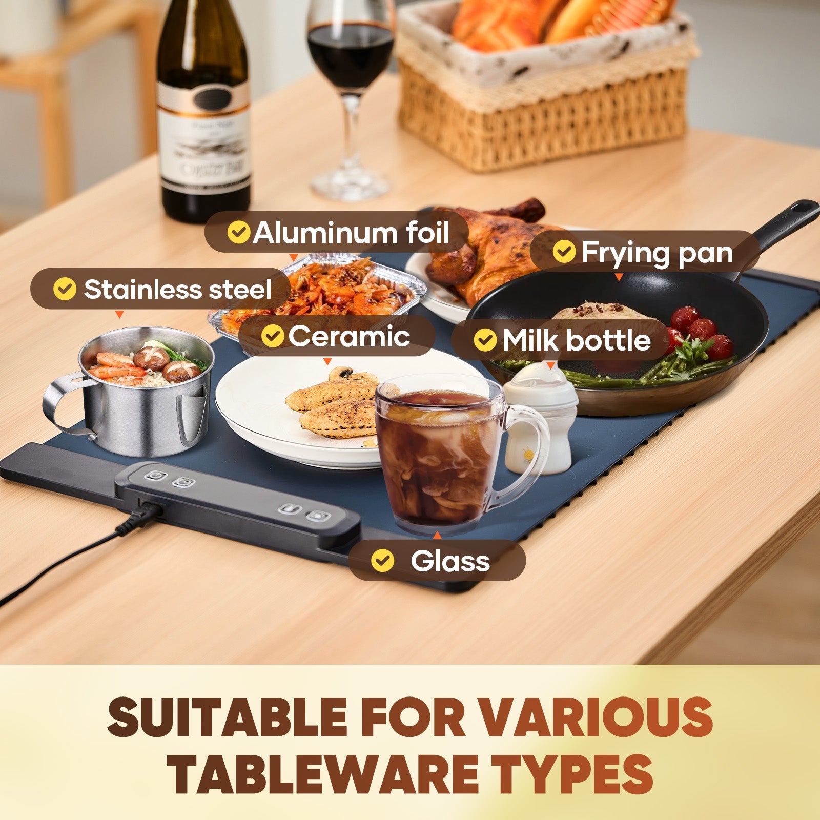 SAKER® Food Warming Mat