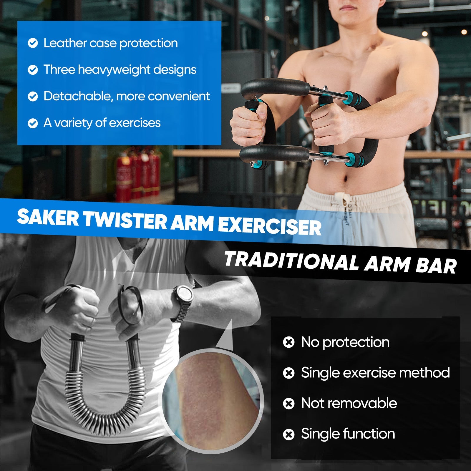 Sakerplus® Twister Arm Trainer