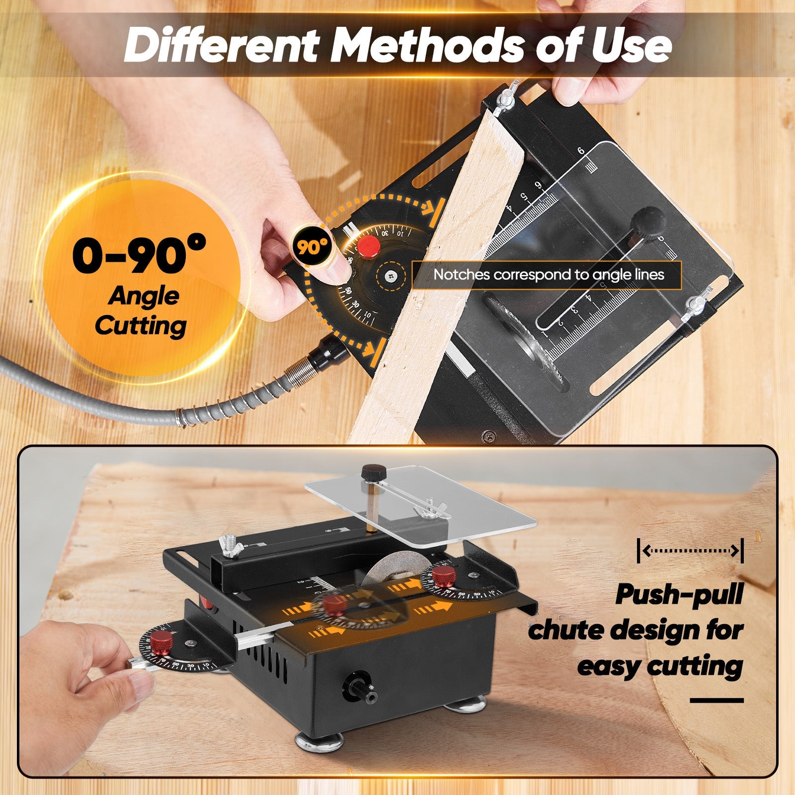 Sakerplus® Mini Multifunctional Table Saw
