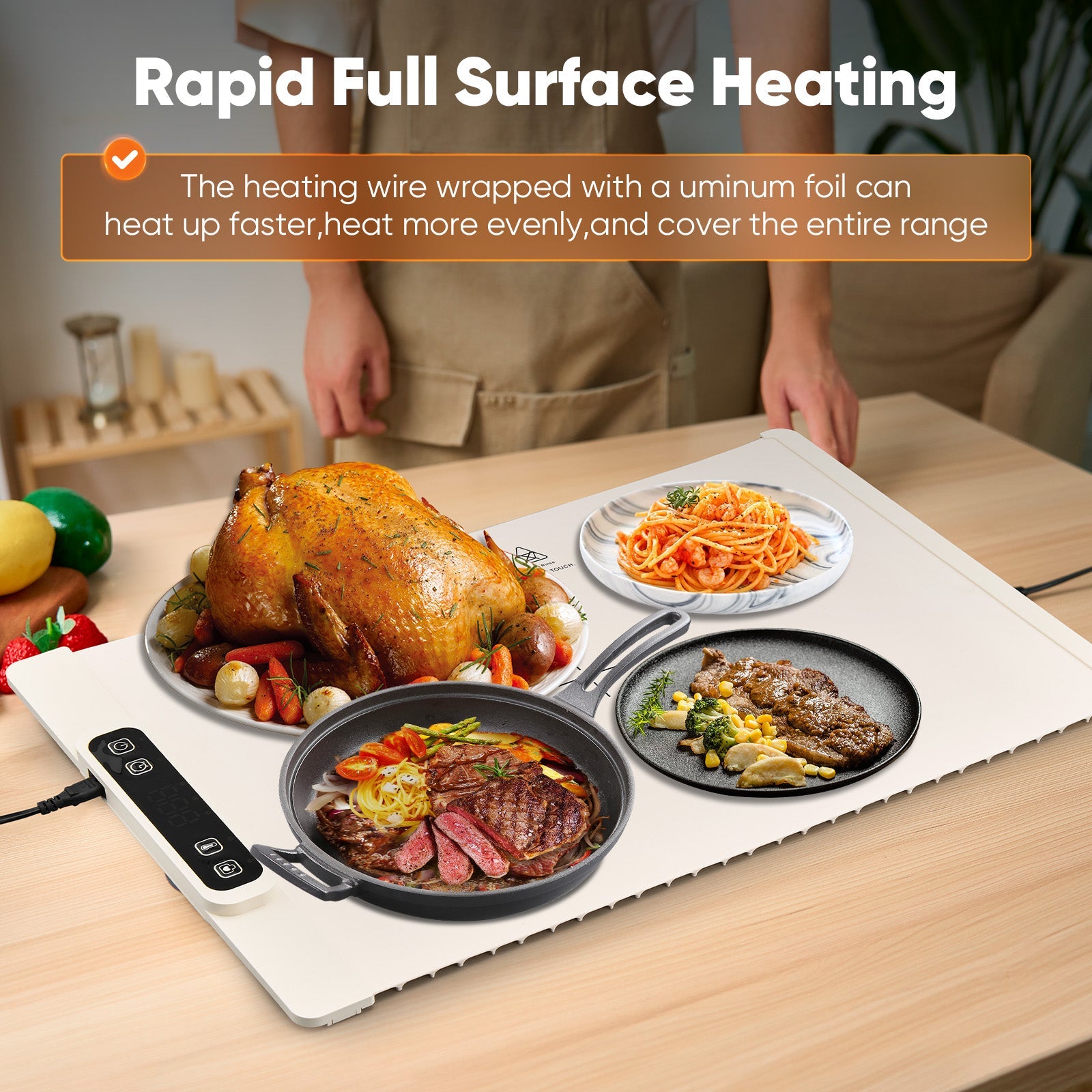 SAKER® Food Warming Mat