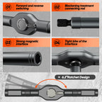 Sakerplus® 42 in 1 Magnetic Screwdriver Set