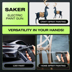 Versatile Automotive and DIY Painting Tool - SAKER® Electric Spray Paint Gun