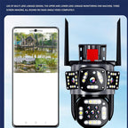Sakerplus Triple View Security Camera