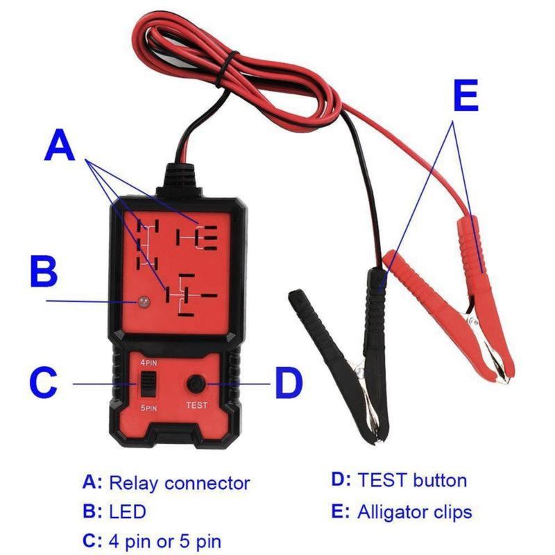 Sakerplus Car Circuit Relay Diagnostic Tool
