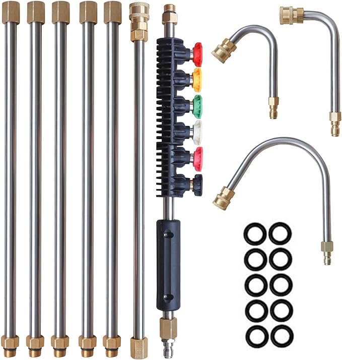 Sakerplus® Pressure Washer Extension Wand Set