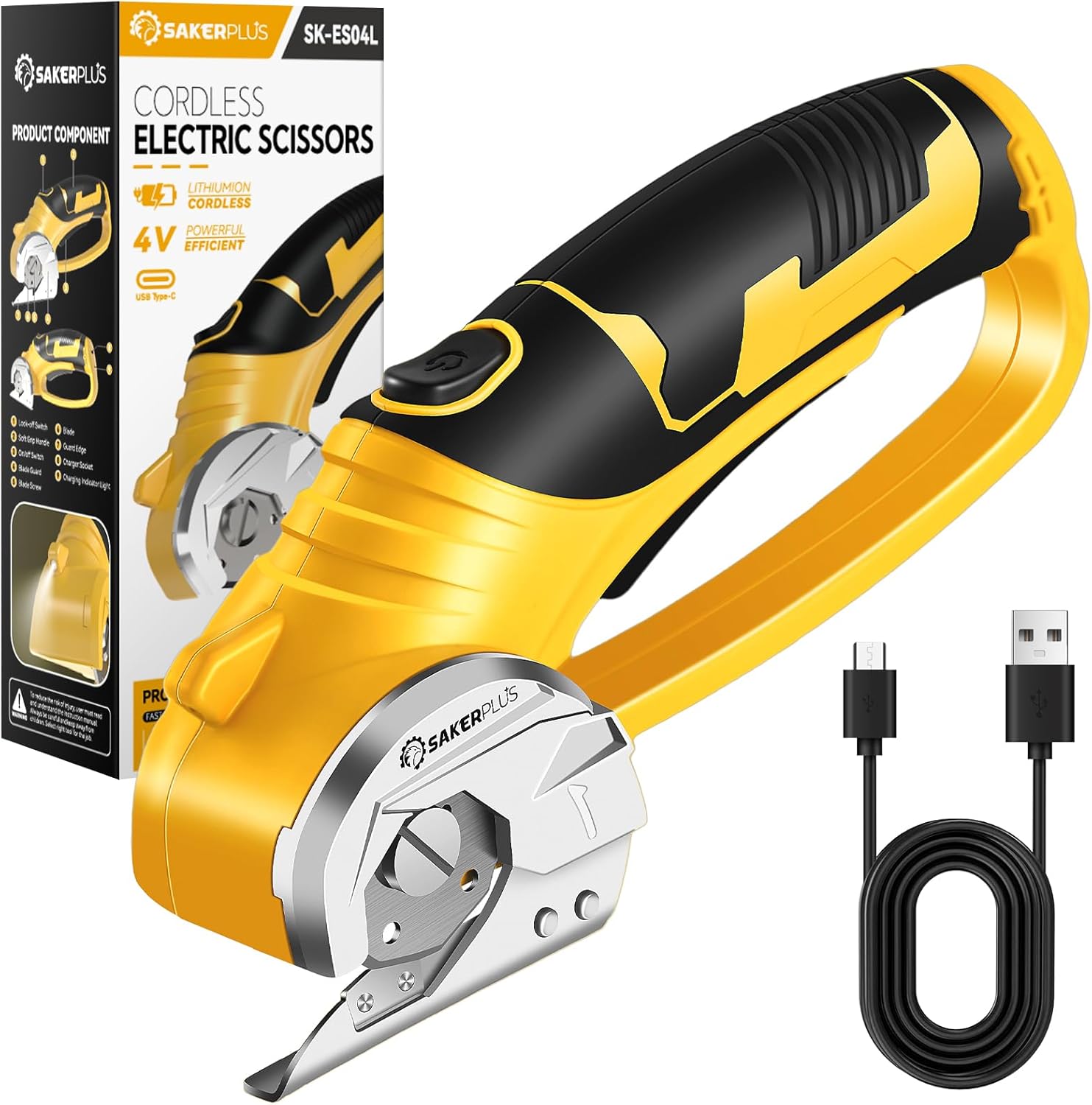 SakerPlus® Cordless Electric Scissors
