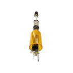 SAKERPLUS Push Pull Ratchet Screwdriver With 5 Screwdriver Heads