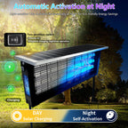 Sakerplus Outdoor Solar Bug Zapper