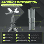 SakerPlus Telescopic Camping Lantern