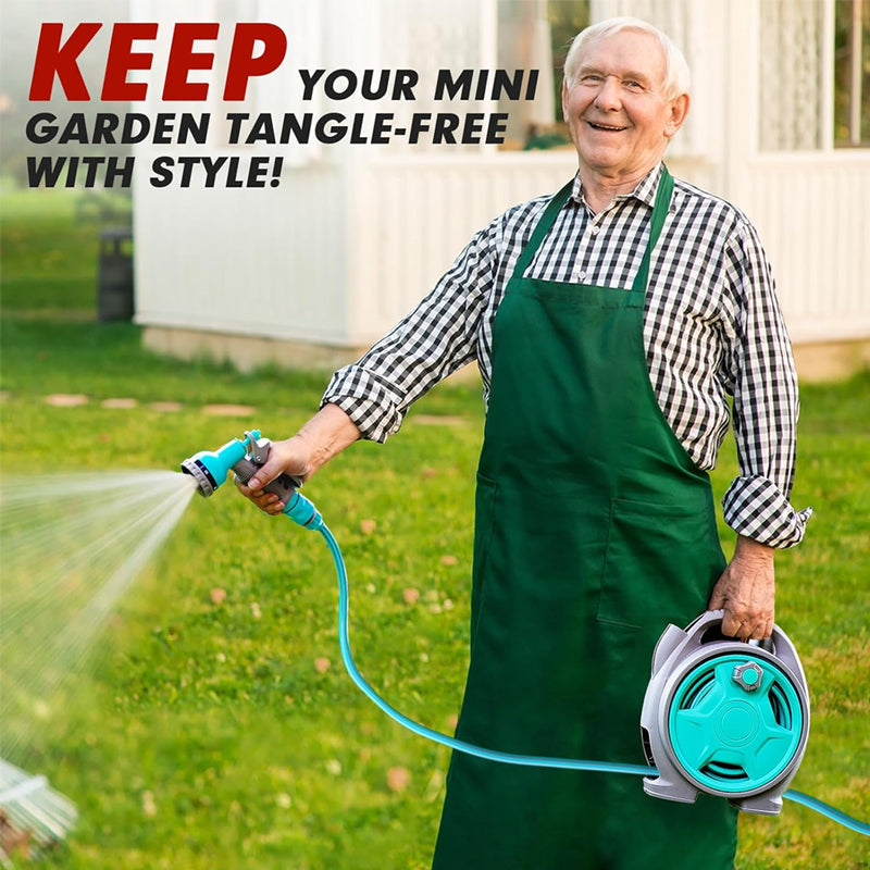 Sakerplus® Retractable Portable Garden Hose Reel