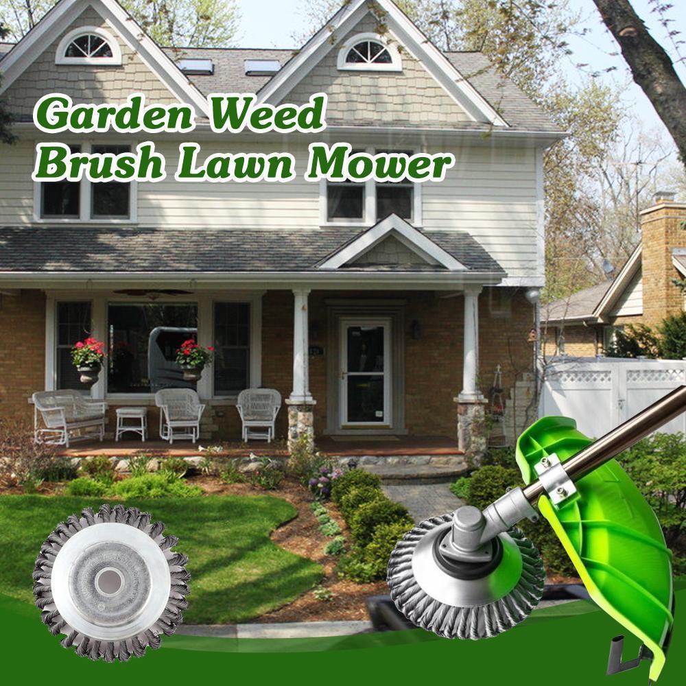 SAKER® Garden Weed Brush Lawn Mower