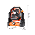 SAKER® Rechargeable Camping Fan