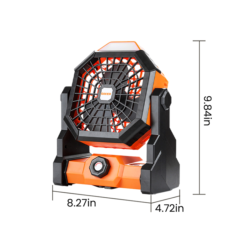 SAKER® Rechargeable Camping Fan
