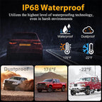 Sakerplus Magnetic Solar Wireless Backup Camera