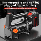 Sakerplus Portable Fuel Transfer Pump Battery Powered