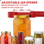 Sakerplus Retractable Magnetic Jar Opener