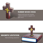 Sakerplus® Levitating Magnetic Floating Cross Lamp