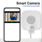 Sakerplus® Smart 2K Window Security Camera