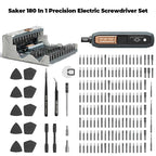 Saker 180 In 1 Precision Electric Screwdriver Set