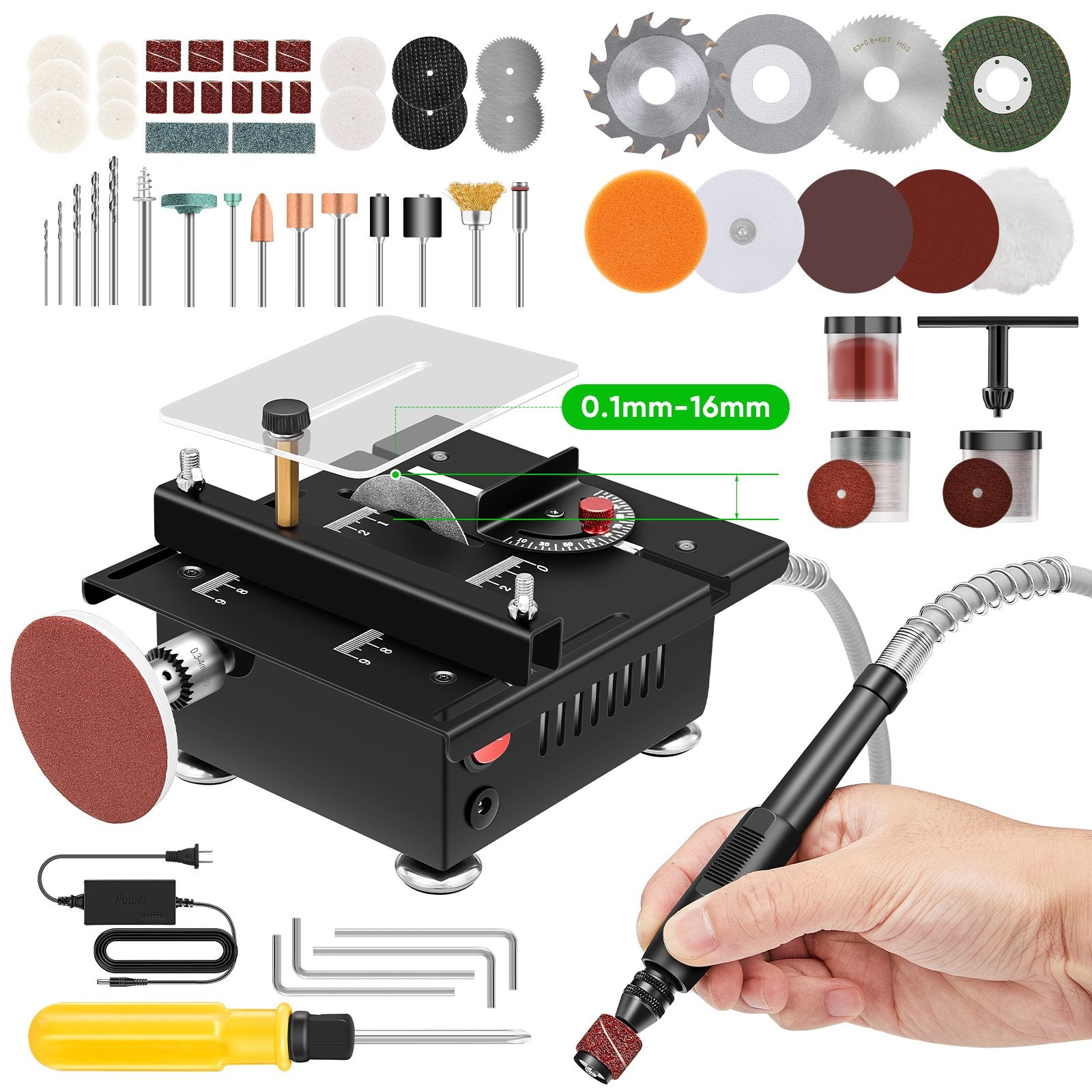 Sakerplus® Mini Multifunctional Table Saw