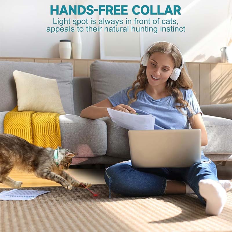 Sakerplus® Automatic Cat Laser Collar Toy