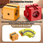 Sakerplus® 3D STEM Electric Train Set