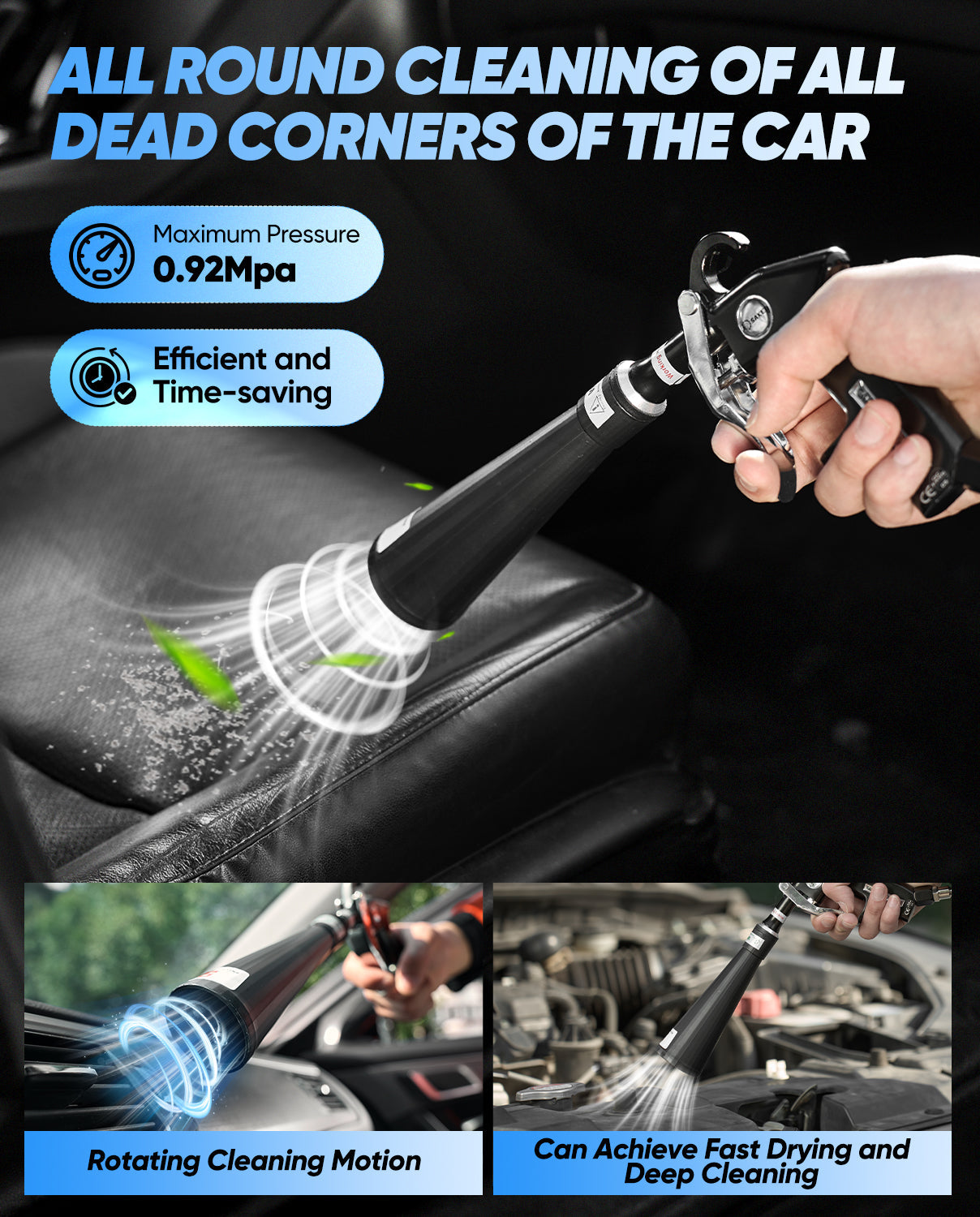 Sakerplus Tornado Dry Cleaning Gun