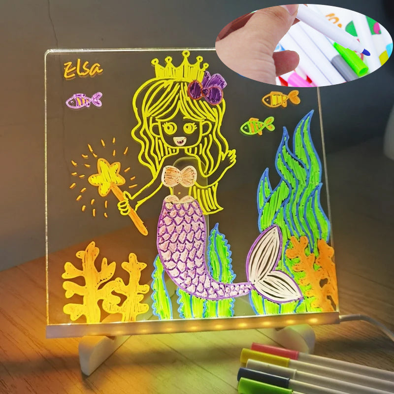 Sakerplus® LED Note Board with Colors