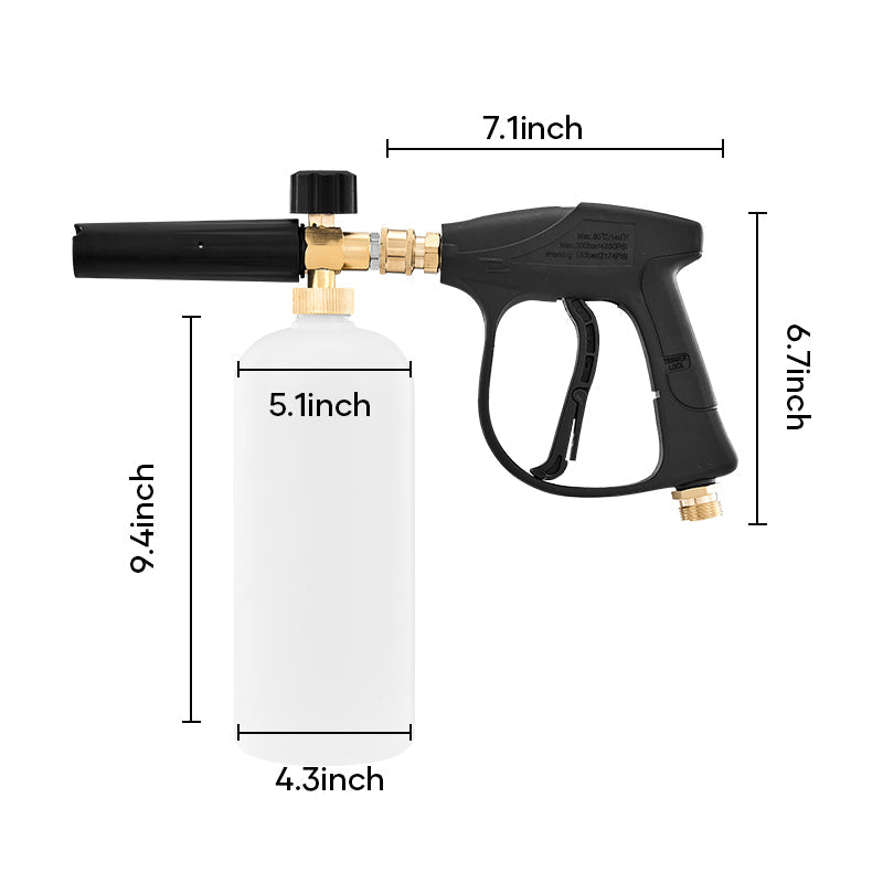 Saker® Foam Cannon Dual Connector Accessory