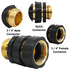 Sakerplus® Quick Garden Hose Connector Set