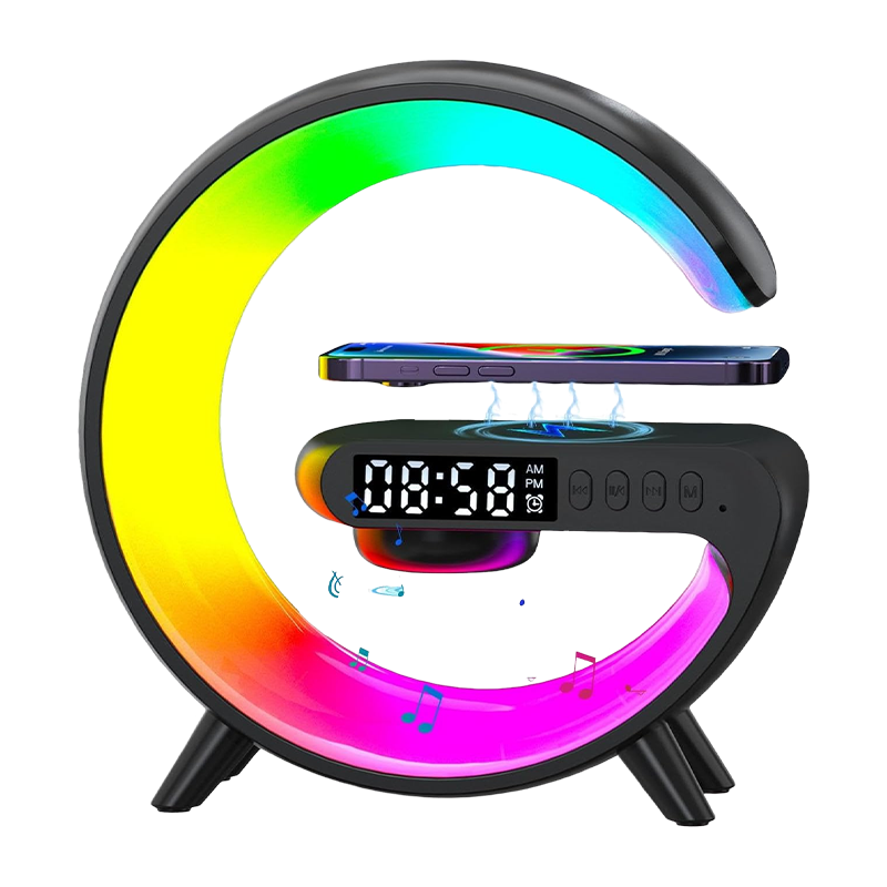 Sakerplus® G-shaped Led Wireless Charging Speaker