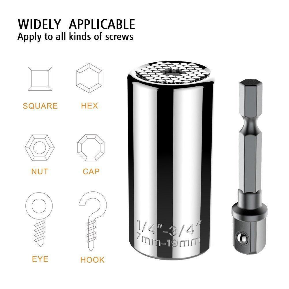 Saker Universal Socket - Unscrew Any bolt