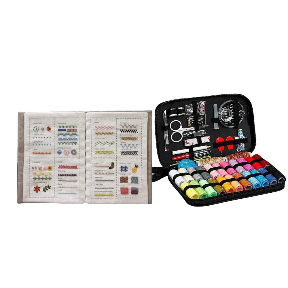Sakerplus All-Scenario Embroidery Stitch Book Kit