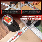 SAKER® Accurate Hole Position Marker - SAKER® 4 in 1 Drilling Positioning Ruler