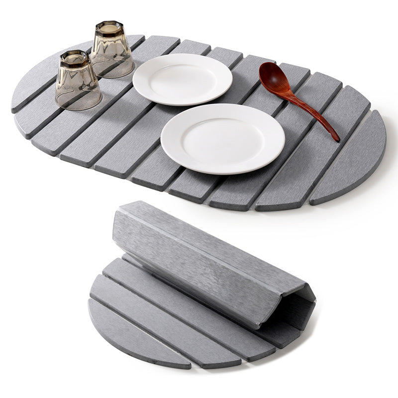 Sakerplus Collapsible Diatomaceous Dish Drying Mat