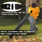 Sakerplus Cordless Jobsite Leaf Blower Vacuum