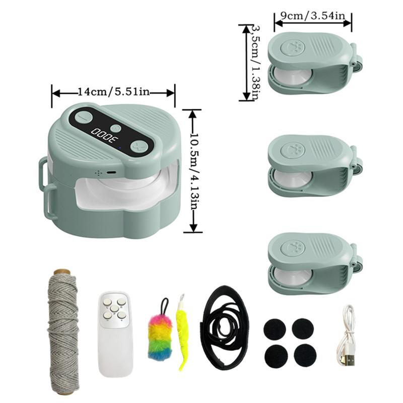 Sakerplus® Interactive Cat Toy Automatic Chasing Play