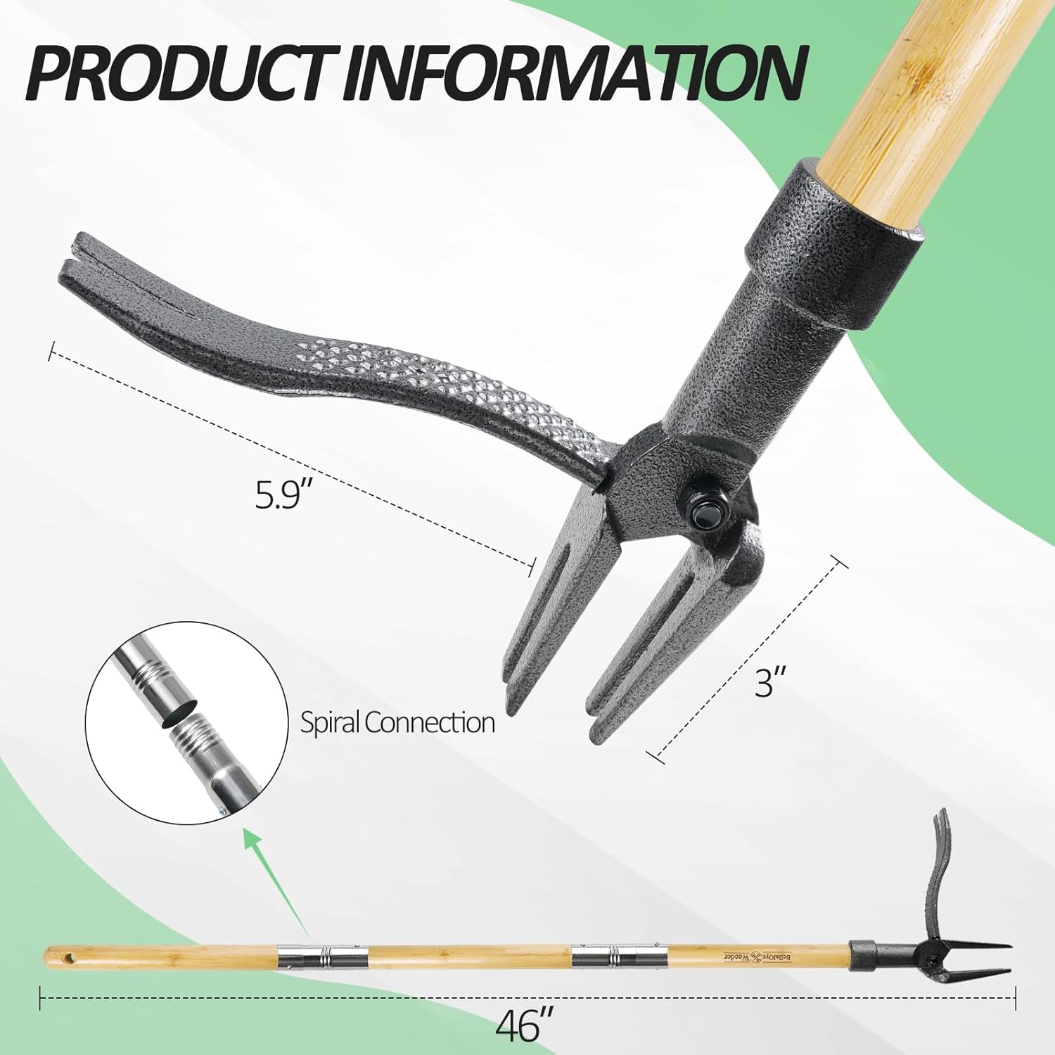 Sakerplus Weeder Tool