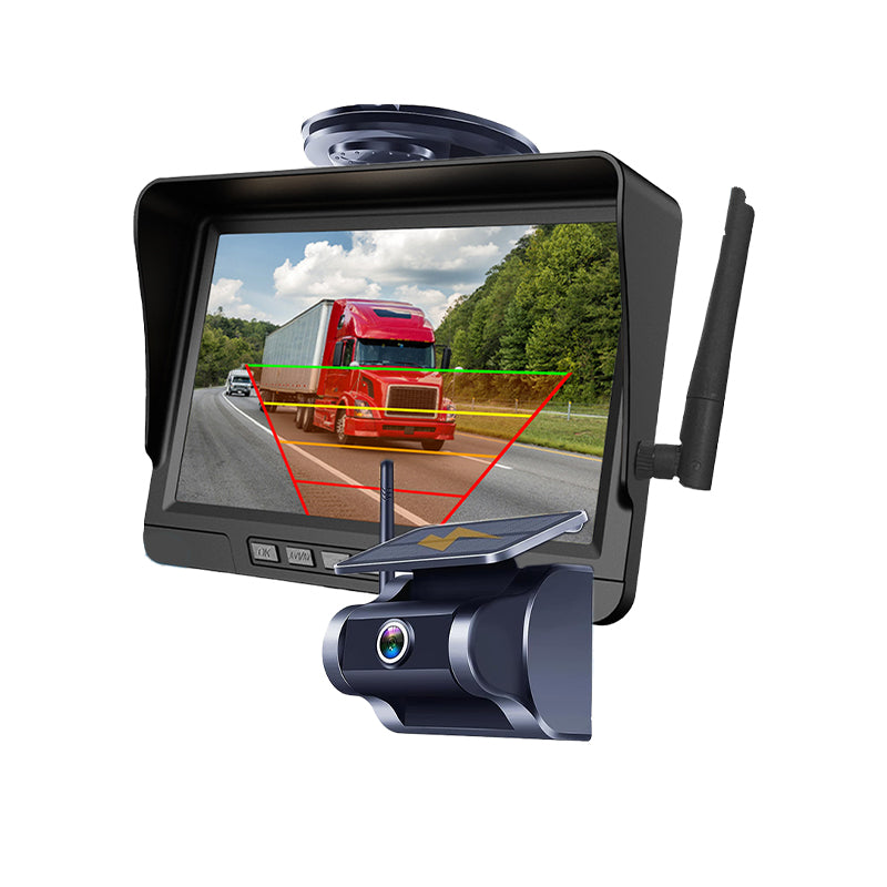 Sakerplus Magnetic Solar Wireless Backup Camera