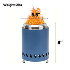 Saker Portable Smokeless Tabletop Firepit