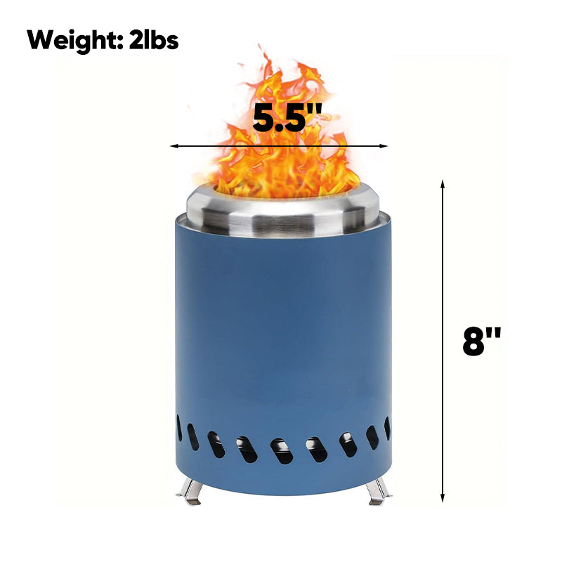 Saker Portable Smokeless Tabletop Firepit