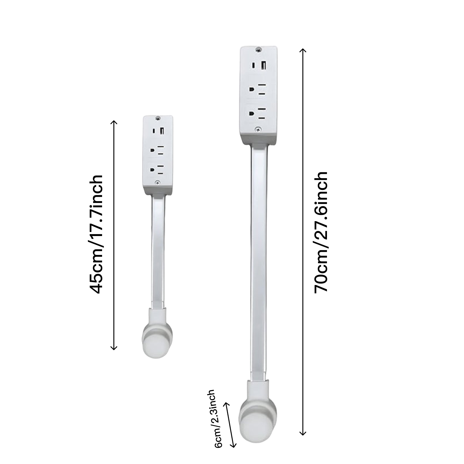 Sakerplus® Electrical Outlet Extender