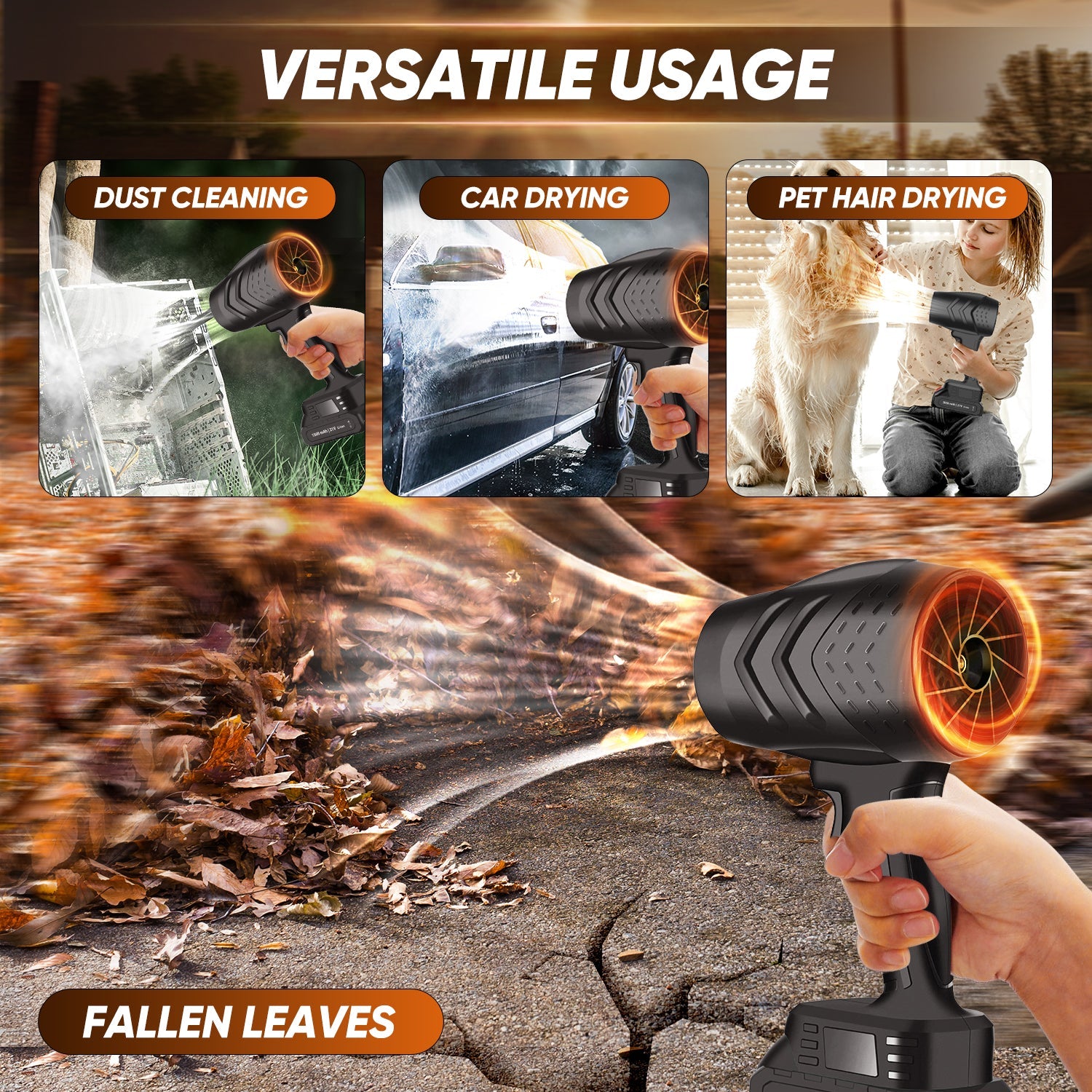 Saker® Portable Dust Cleaner