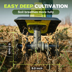 Saker® Cordless Garden Tiller For Easy Soil