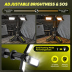 Sakerplus Telescopic Camping Lights with Stand